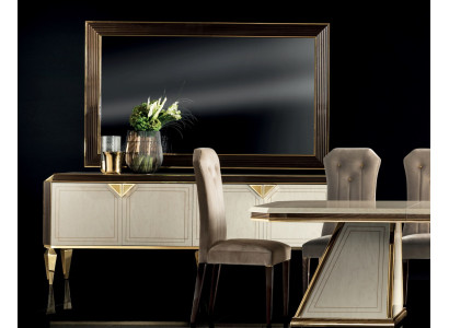 Elegante Stil Möbel Schlafzimmer Kommode Schrank Anrichte Spiegel arredoclassic