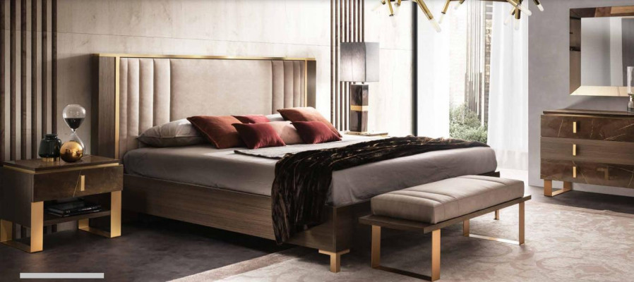 Arredo Alassic Möbel 3tlg. Garnitur Italienisches Schlafzimmer Nachttische Set