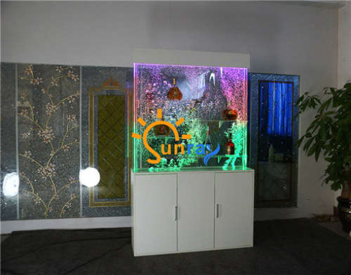 Wasser Wand Water Wall Säule Unterschrank Trennwand Ragal Vitrine