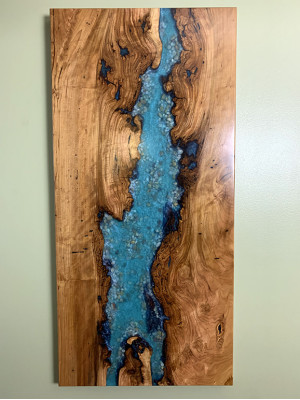 Epoxidbilder Wandbild 120*70 Bild Wand Bilder Handarbeit Design Epoxy Gemälde