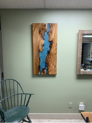 Epoxidbilder Wandbild 120*70 Bild Wand Bilder Handarbeit Design Epoxy Gemälde