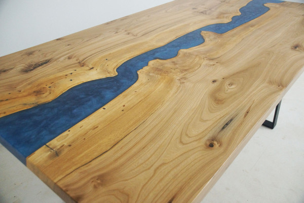Maßanfertigung Echtes Holz Epoxidharz Tisch Epoxy Fluss Preis 1qm Tische Resin