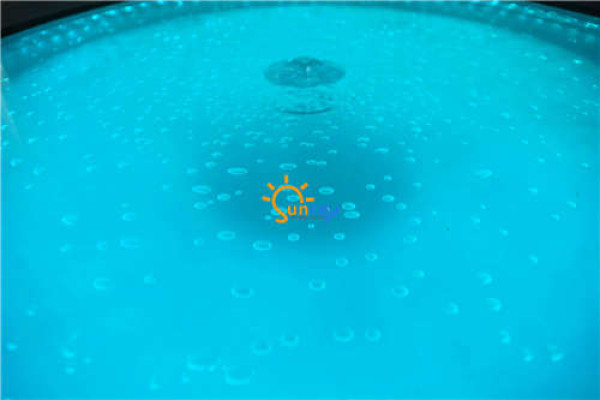 Runder Tisch Stehtisch Bar Rund Tische LED Wasser Spiel Beleuchtet LED