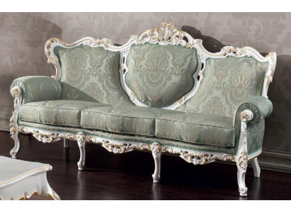 Dreisitzer Couch Polster Luxus Sofa Sitz Sofas Zimmer Möbel 3er Italien Design