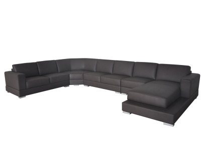 Design Eck Couch Polster Sitz Garnitur Landschaft Modern Möbel Sofas mit USB Neu
