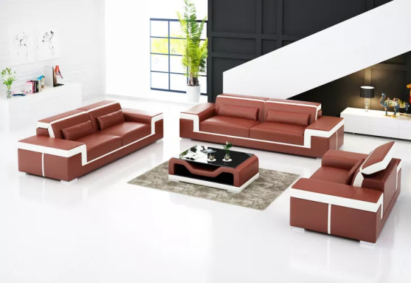 Design Sofagarnitur 321 Sitzer Set Design Sofa Polster Couchen Couch Luxus Neu