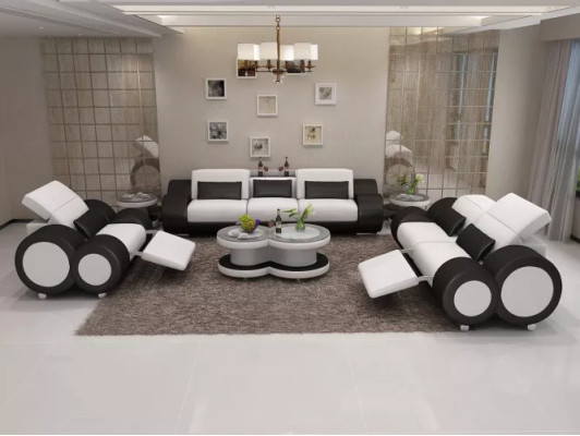 Wohnlandschaft Designer Sofa Sofagarnitur 321 Sitzer Ecksofa Polster Garnitur