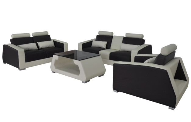 Modern Sofagarnitur 3+2+1 Sitzer Set Design Polster Sofa Couch Couchen