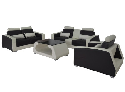 Modern Sofagarnitur 3+2+1 Sitzer Set Design Polster Sofa Couch Couchen