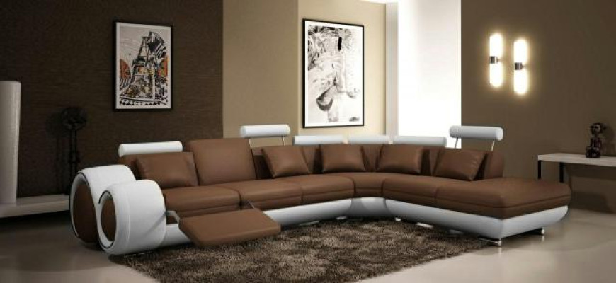 LEDERSOFA LEDERCOUCH USB GARNITUR SOFA WOHNLANDSCHAFT SCHWARZ/WEIß Maßfertigung
