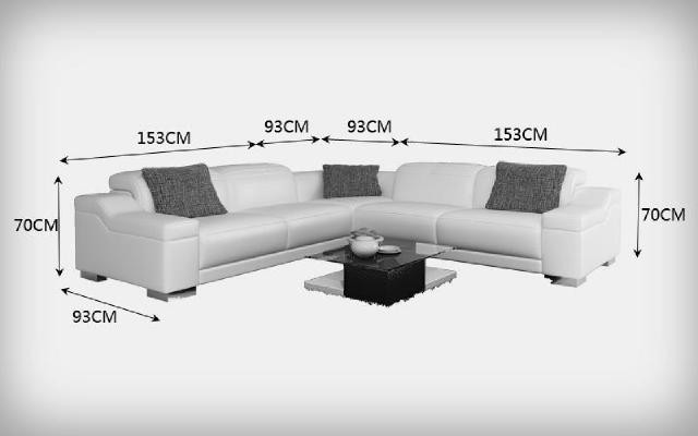 Wohnlandschaft Polster Ecke Eck Sofa Sitz Couch Garnitur Landschaft Leder 2711D