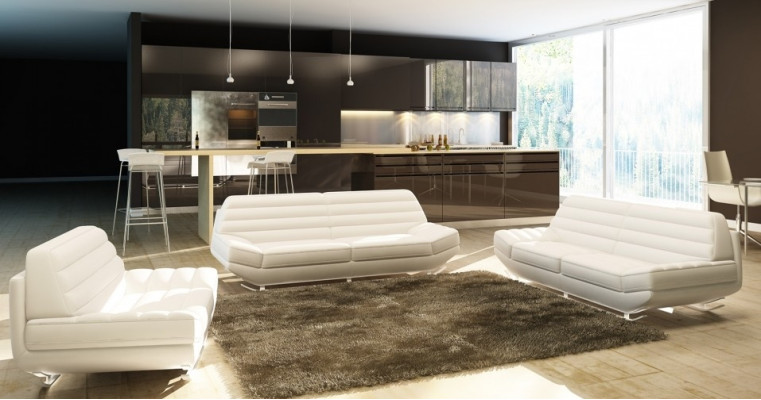 Sofagarnitur 3+2+1 Couch Polster Sitzgarnitur Sofa Garnitur Designer KalbachB