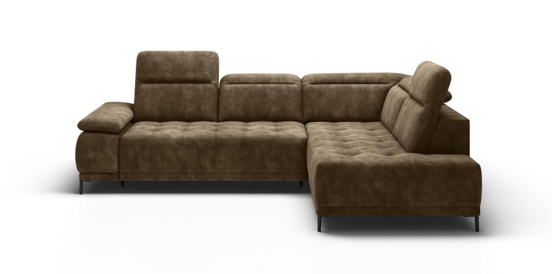 Wohnlandschaft Garnitur Design Sofa Stoff Automatisches Ecksofa L-Form Couch
