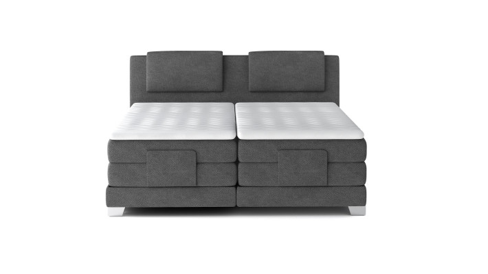 Textil Design Bett Doppel Betten Luxus Ehe Boxspring Hotel Matratze Schlafzimmer