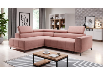 Sofas Stoffsofa Couch Wohnlandschaft Sofa Sitz Design Esk Ecksofa L-form Modern