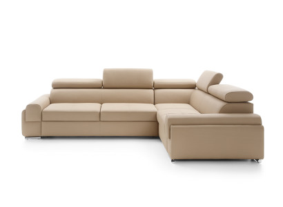 Design Ecksofa Couch Leder Textil Polster Multifunktion Sofas Wohnlandschaft Neu