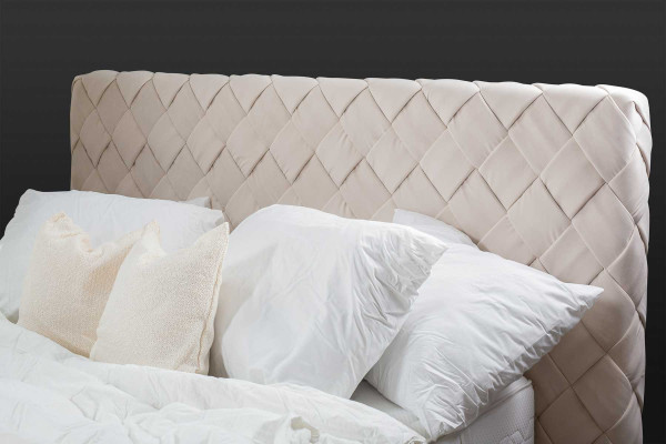 Luxus Betten Modern Bettrahmen 180x200 cm Design Schlafzimmer Möbel Kopfteil