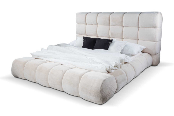 Bett Doppelbetten Modern Bettgestell Luxus Design Bettrahmen Holz Neu