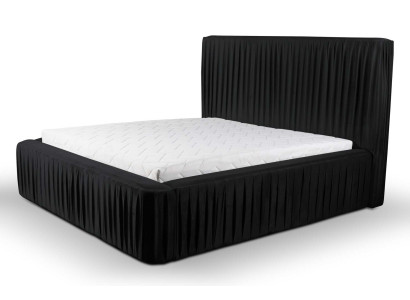 Bett Design Luxus Doppel Hotel Betten Schlaf Zimmer Luxus Schwarz Modern