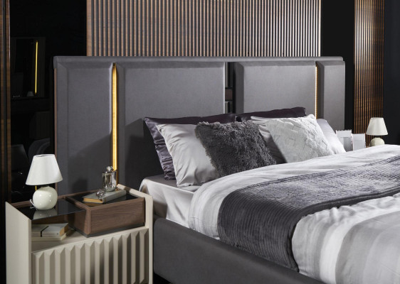 Luxus Schlafzimmer Bett Polster Design 180x200cm Doppel Hotel Betten Neu