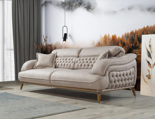 Wohnzimmer Sofa Dreisitzer Designer Einrichtung Luxus Sofas Modern Möbel