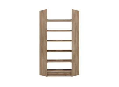 Eckregal Regal Schrank Wohn Zimmer Wand Schränke Büro Regale Luxus Neu