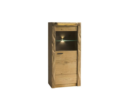 Wand Schrank Schränke Vitrine Glas Design Hoch Holz Vitrinen Wohn Zimmer Möbel