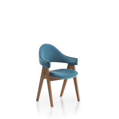 Set 2x Stuh Luxus Design Polster Massiv Holz Stühle Sitz Büro Office Esszimmer