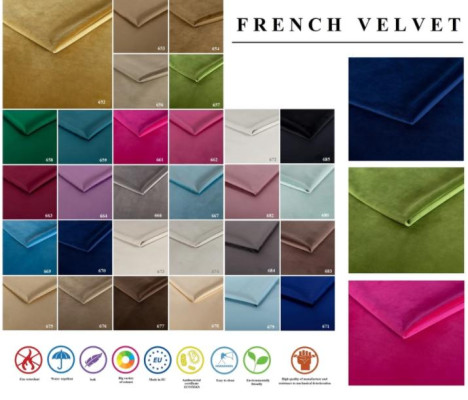 Original Chesterfield Dreisitzer Modern Design Sofa Grün Samt Möbel Stoff Couch