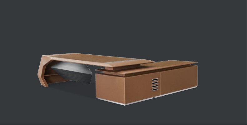 Designer Büro Arbeit Zimmer Set Regal Tisch Schrank Komplett Set Möbel