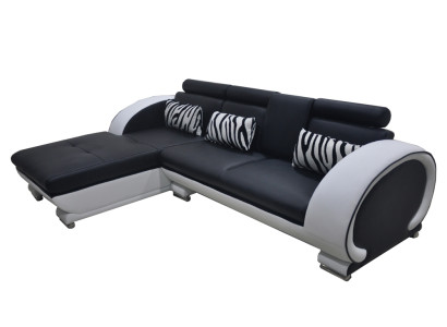 Eck Sofa Leder Couch Eck Garnitur Wohn Ecke Landschaft L Form Polster Neu Design
