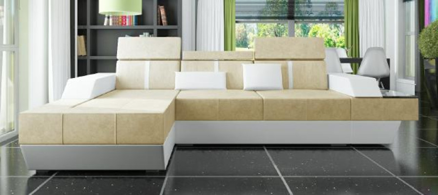 Stoffsofa Ecksofa Textil Stoff Wohnlandschaft Polster Neu Textilsofa Sofa Couch