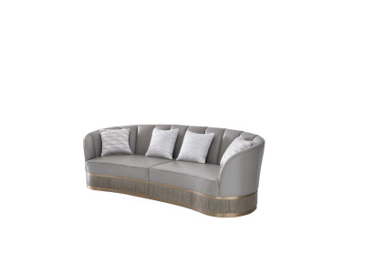 XXL big sofa couch viersitzer lounge club sofas 270cm italienische möbel neu