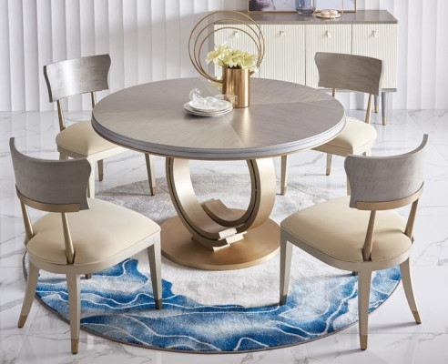 Design Stuhl Set 4x Luxus Stühle Sitz Polster Gruppe Lehnstuhl Set Garnitur