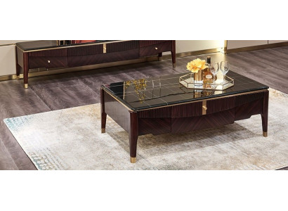 Couchtisch Holz Tisch Beistell Sofa Couch Tische Marmor Wohnzimmer Design Möbel