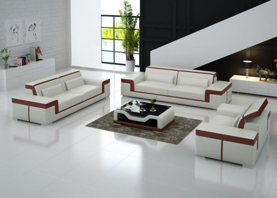 Sofagarnitur Moderne Wohnzimmer Couch Sofa Sitz Garnitur 3+2+1 Komplett Set Neu