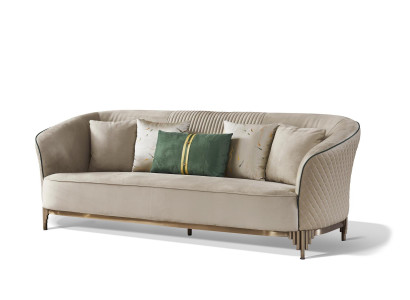 Design 3 Sitzer Dreisitzer Sofas Club Lounge Sofa Polster Couch Stoff