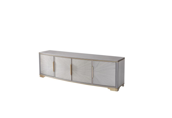 Luxus Design Kommode Anrichte Lowboard Dekorative Side Schrank Wohn Zimmer