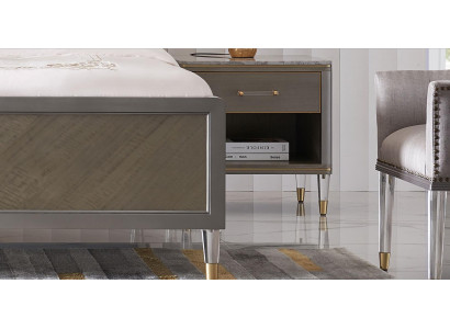 Nachttisch Luxus Holz Nachttische Tisch Konsolen Nacht Modern Stil