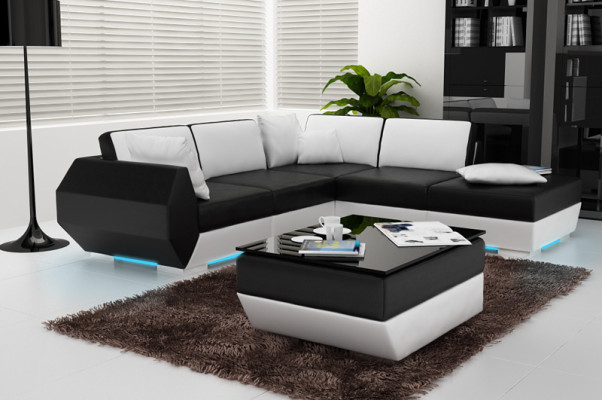 Elegantes Leder-Ecksofa Multifunktional und Stilvoll für Ihr Zuhause
