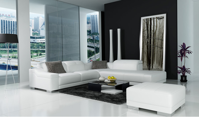 Exklusiver Stil und Funktionalität Das ultimative multifunktionale L-Sofa