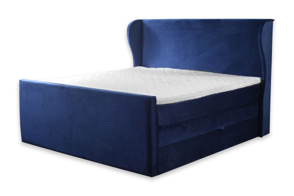 Designer-Doppelbett im modernen Stil mit Minimalismus-Elementen