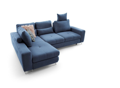 Wohnzimmer Textil L-Form Sofas Sofas Ecke Ecksofa Couch Polstermöbel