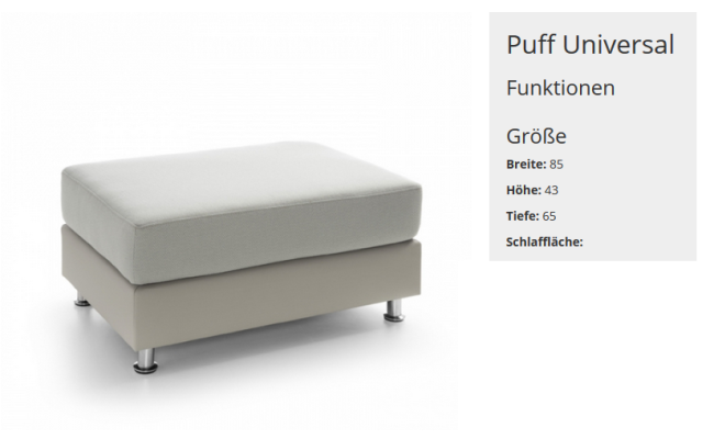 XXL Club Fußhocker Club Lounge Hocker Leder Textil Ottoman Designer Pufa