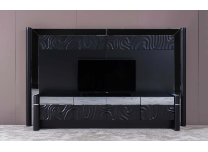Holzmöbel Modern Wohnwänd Designer Wohnzimmermöbel TV-Ständer Wandschrank