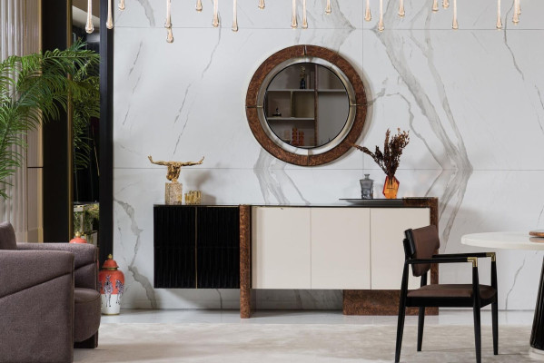 Esszimmer Set 4x Stühle Esstisch Set Esszimmer Designer Holz Stühle Garnitur