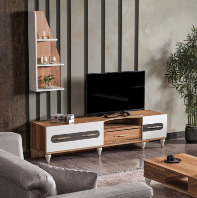 Modern rtv Regal Sideboard Kommode Lowboard Fernseh Ständer Schrank Möbel