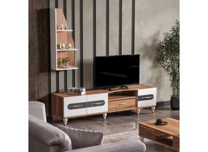 Modern rtv Regal Sideboard Kommode Lowboard Fernseh Ständer Schrank Möbel