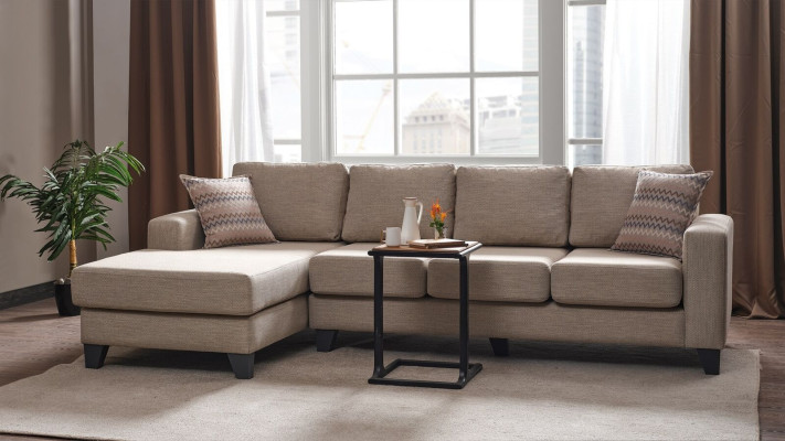 Wohnlandschaft Ecksofa L-Form Couch Sitz Polster Sofa Luxus Möbel Sofas modern Neu