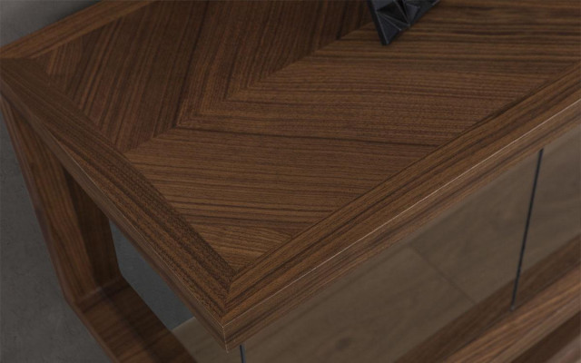 Wohnwänd Wand Holz Modern Stil Regal Wohnzimmer Möbel Schrank RTV mit TV Rahmen